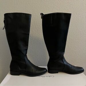 Calvin Klein Riding Boots size 6